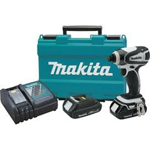 NIB! MAKITA LXDT04CW 18V CORDLESS Impact Driver Kit