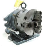 NEW! YUASA DISPLAY MODEL 550-006 ACCU-DEX ROTARY INDEX WITH 6.5" 3-JAW CHUCK