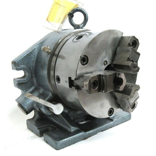 NEW! YUASA DISPLAY MODEL 550-006 ACCU-DEX ROTARY INDEX WITH 6.5" 3-JAW CHUCK